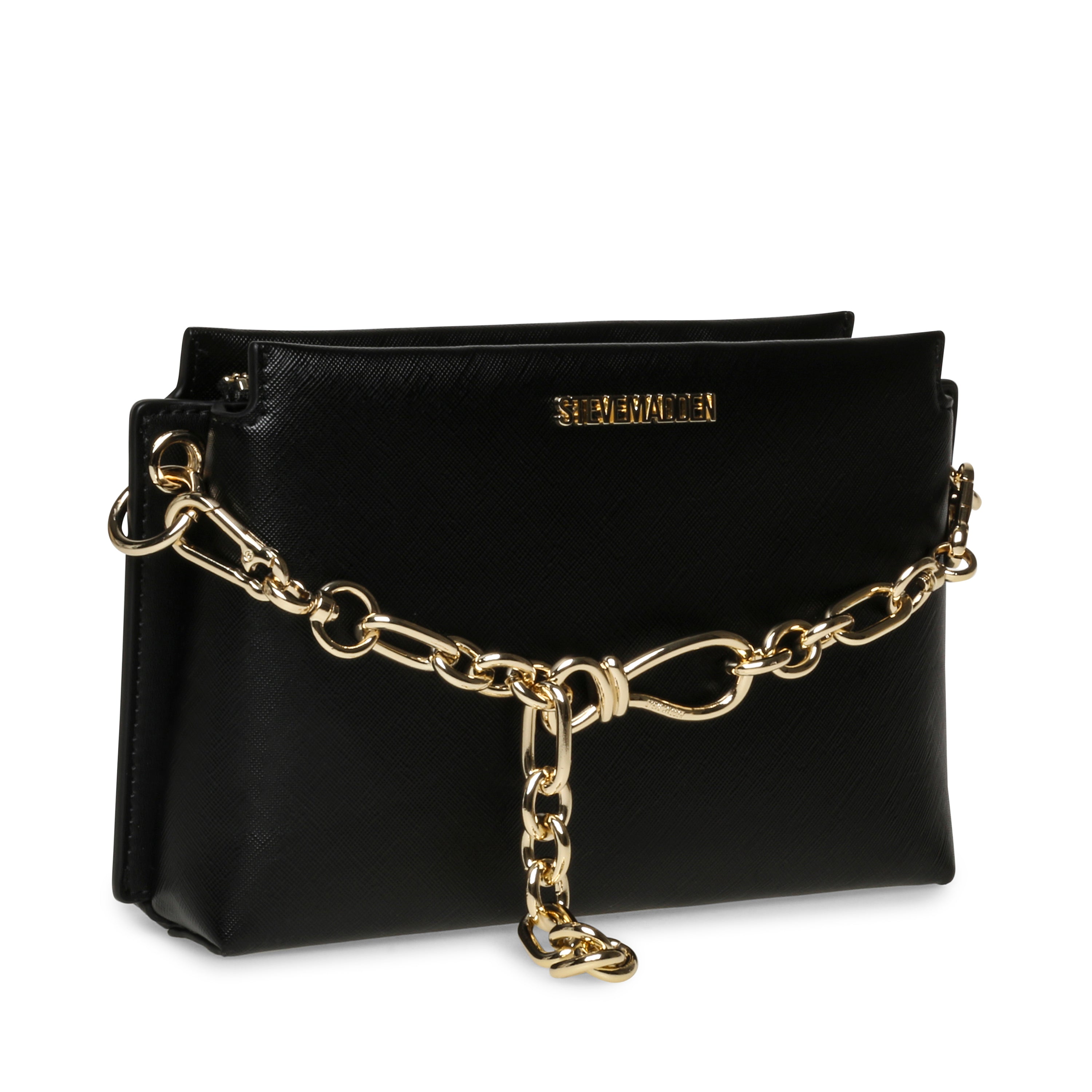 BROSS BLACK/GOLD CROSSBODY BAG - view 2
