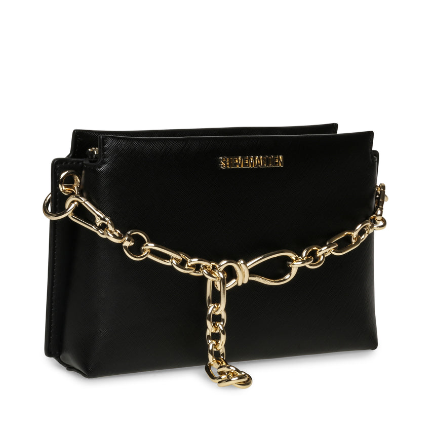 BROSS BLACK/GOLD CROSSBODY BAG - view 2