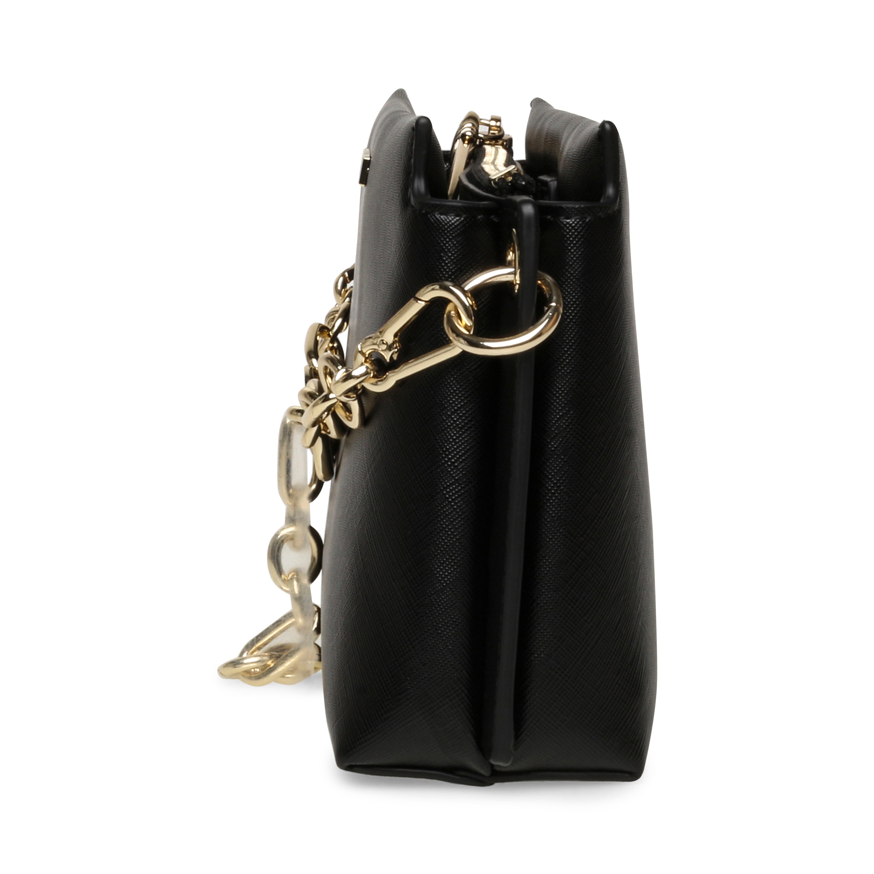 BROSS BLACK/GOLD CROSSBODY BAG - view 3