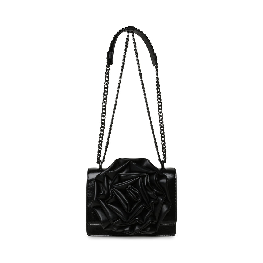 BROSSY BLACK/BLACK CLUTCH BAG