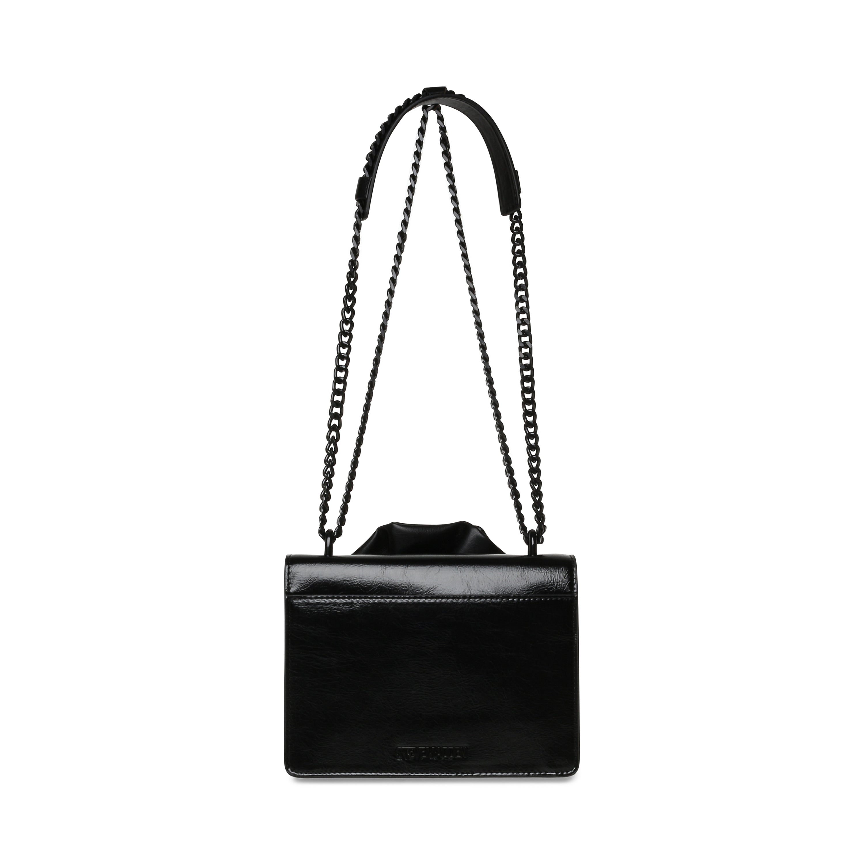 BROSSY BLACK/BLACK CLUTCH BAG