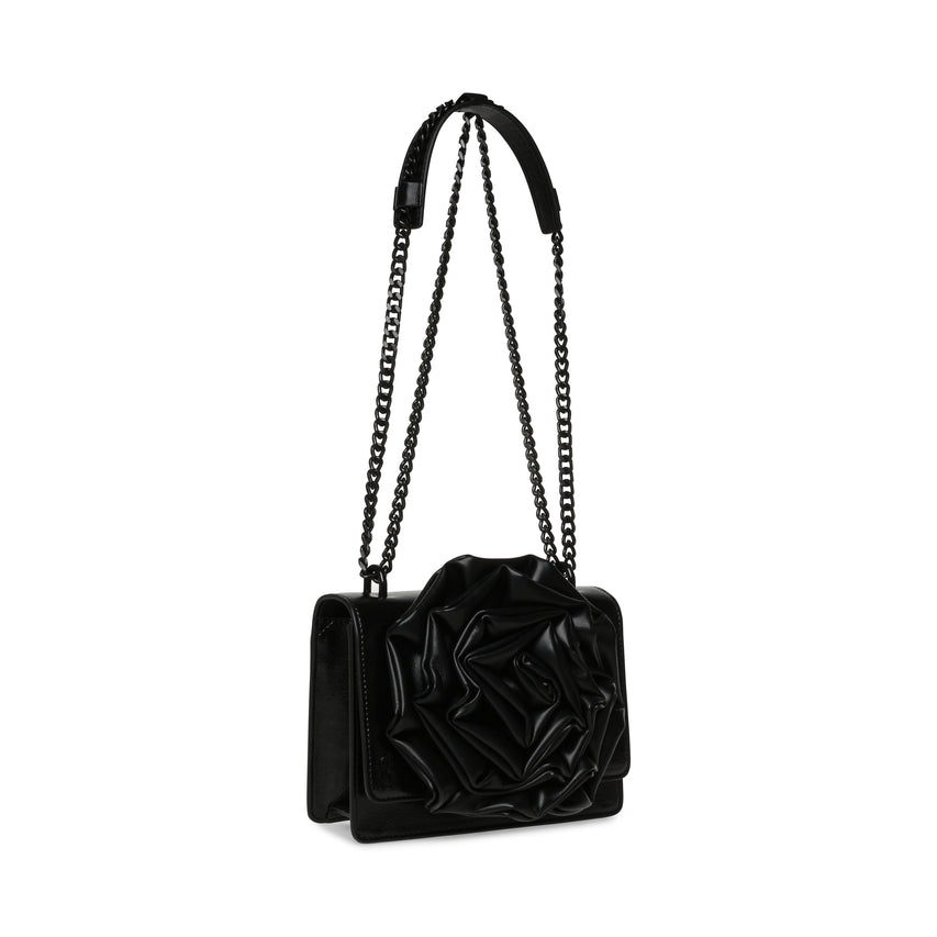 BROSSY BLACK/BLACK CLUTCH BAG