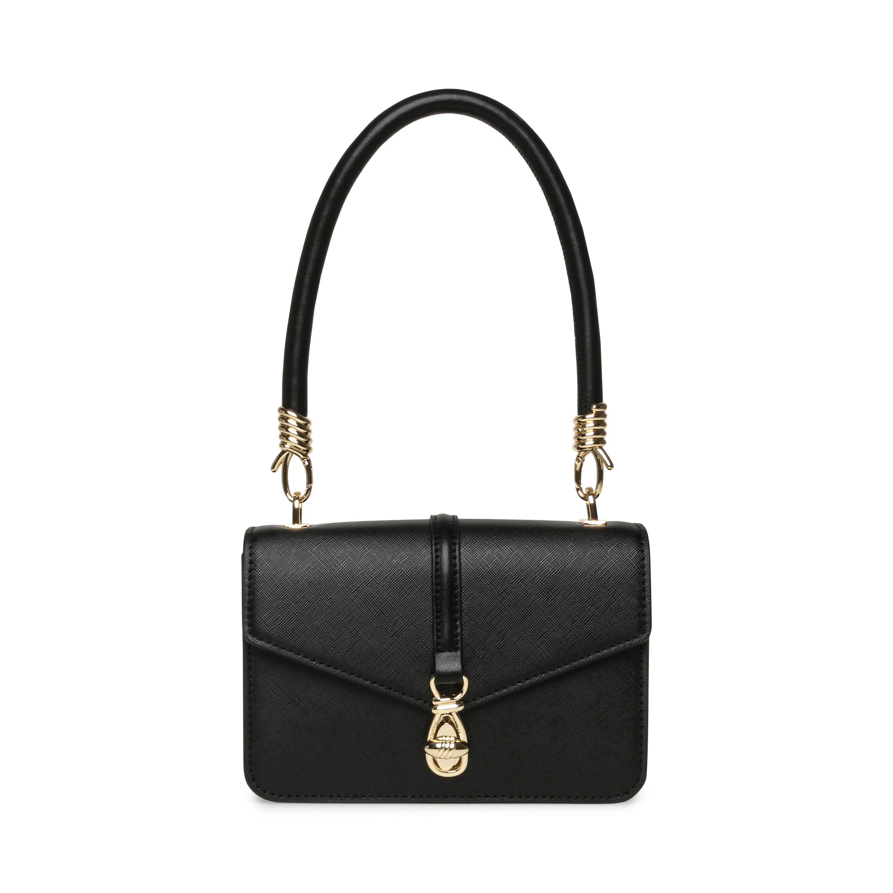 BSAX BLACK/GOLD SHOULDER BAG