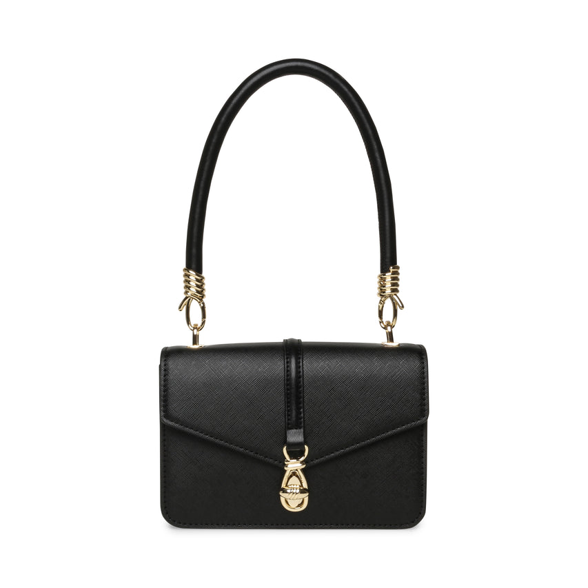 BSAX BLACK/GOLD SHOULDER BAG