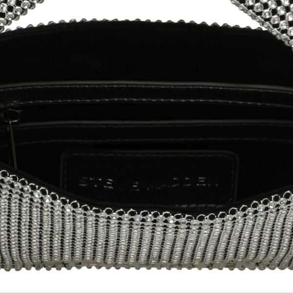 BSHIRI BLACK/SILVER SHOULDER BAG