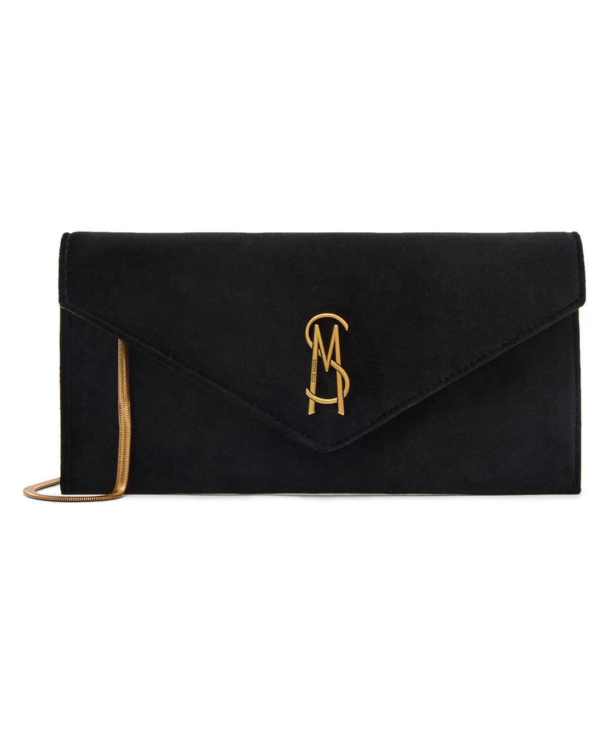 BSMOOTH BLACK CLUTCH BAG