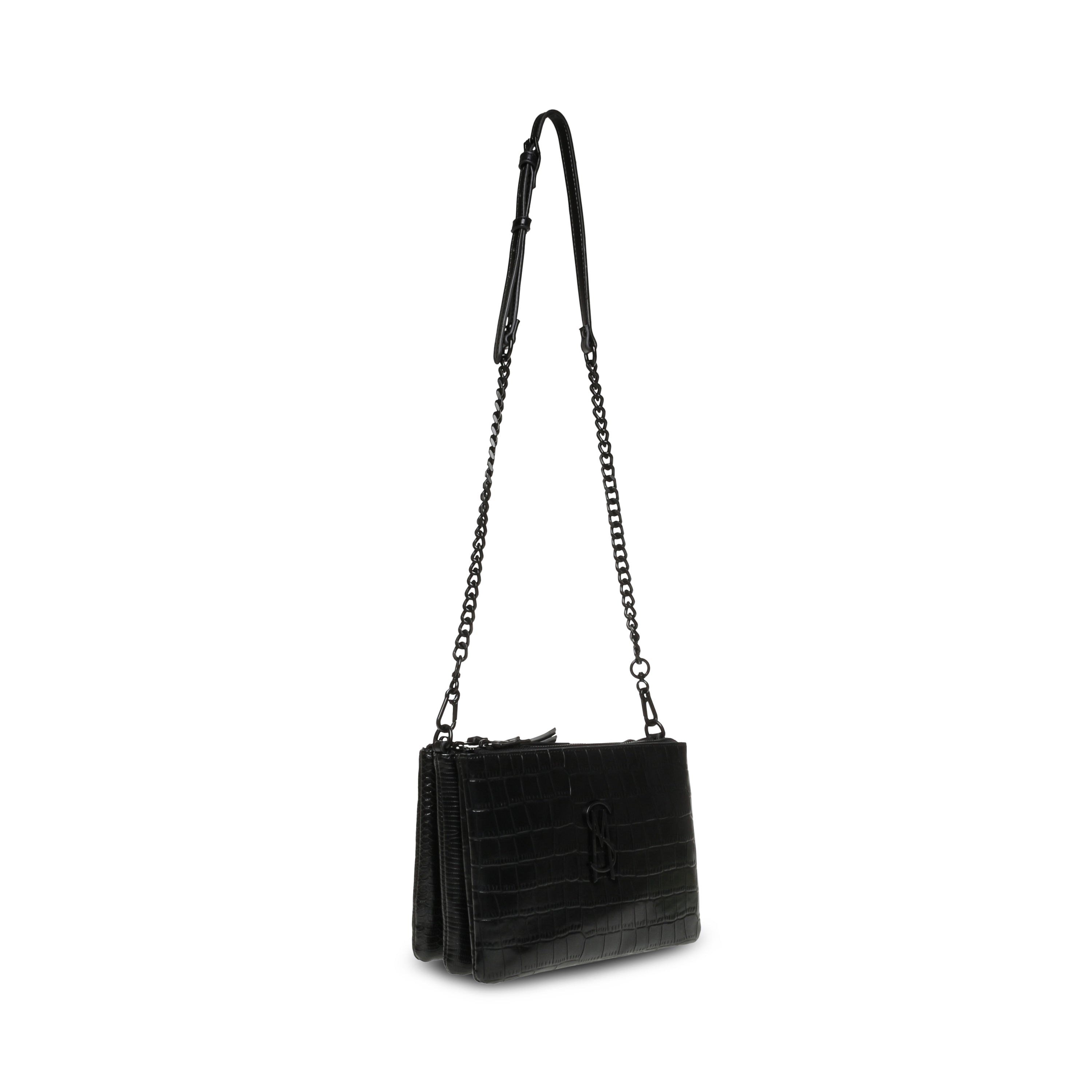 BSNAKE BLACK/BLACK CROSSBODY BAG- Hover Image