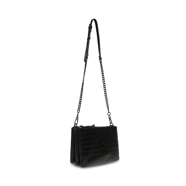 BSNAKE BLACK/BLACK CROSSBODY BAG