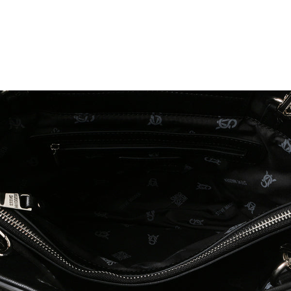 BSOLE BLACK/SILVER SHOULDER BAG