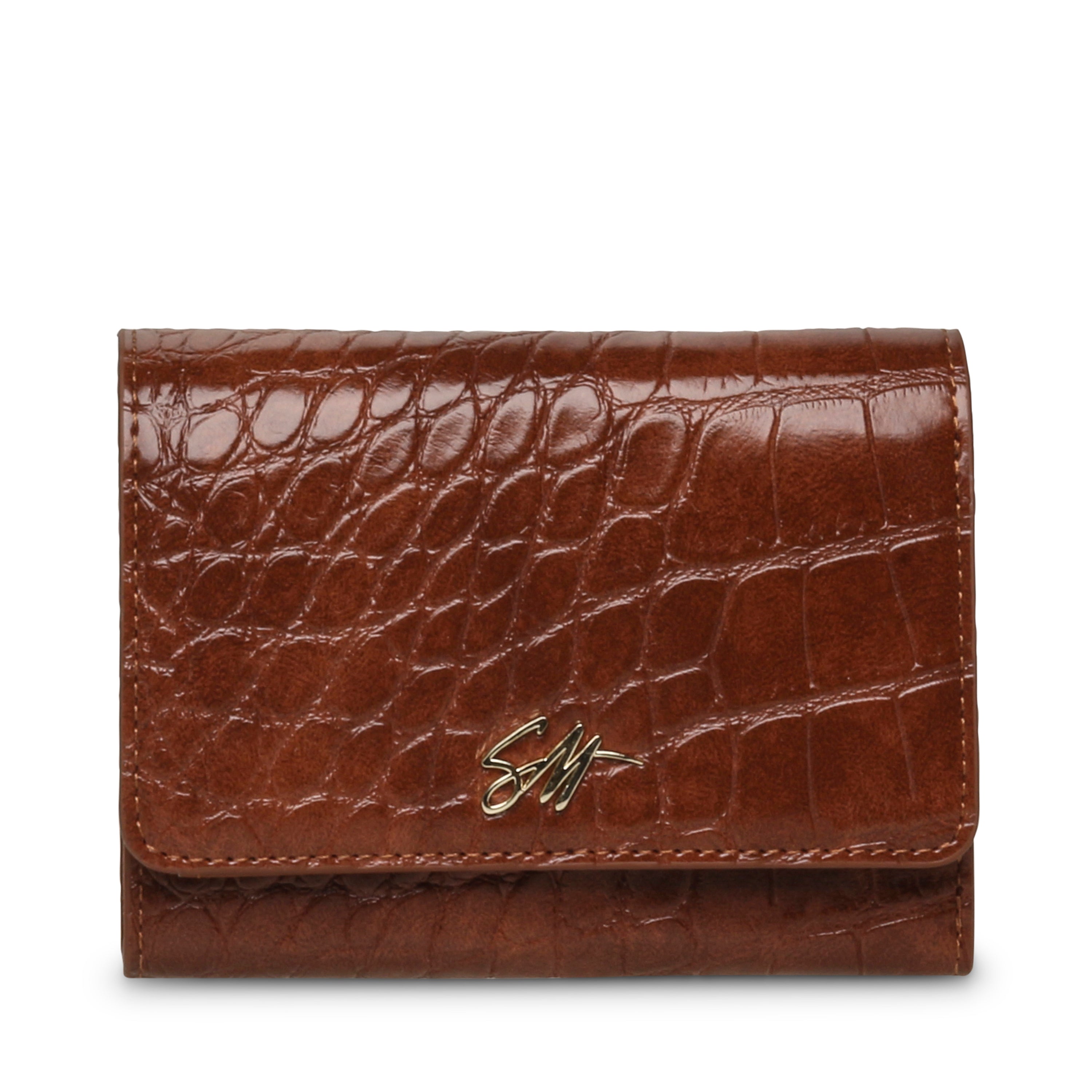 BSOLIS-C COGNAC WALLET