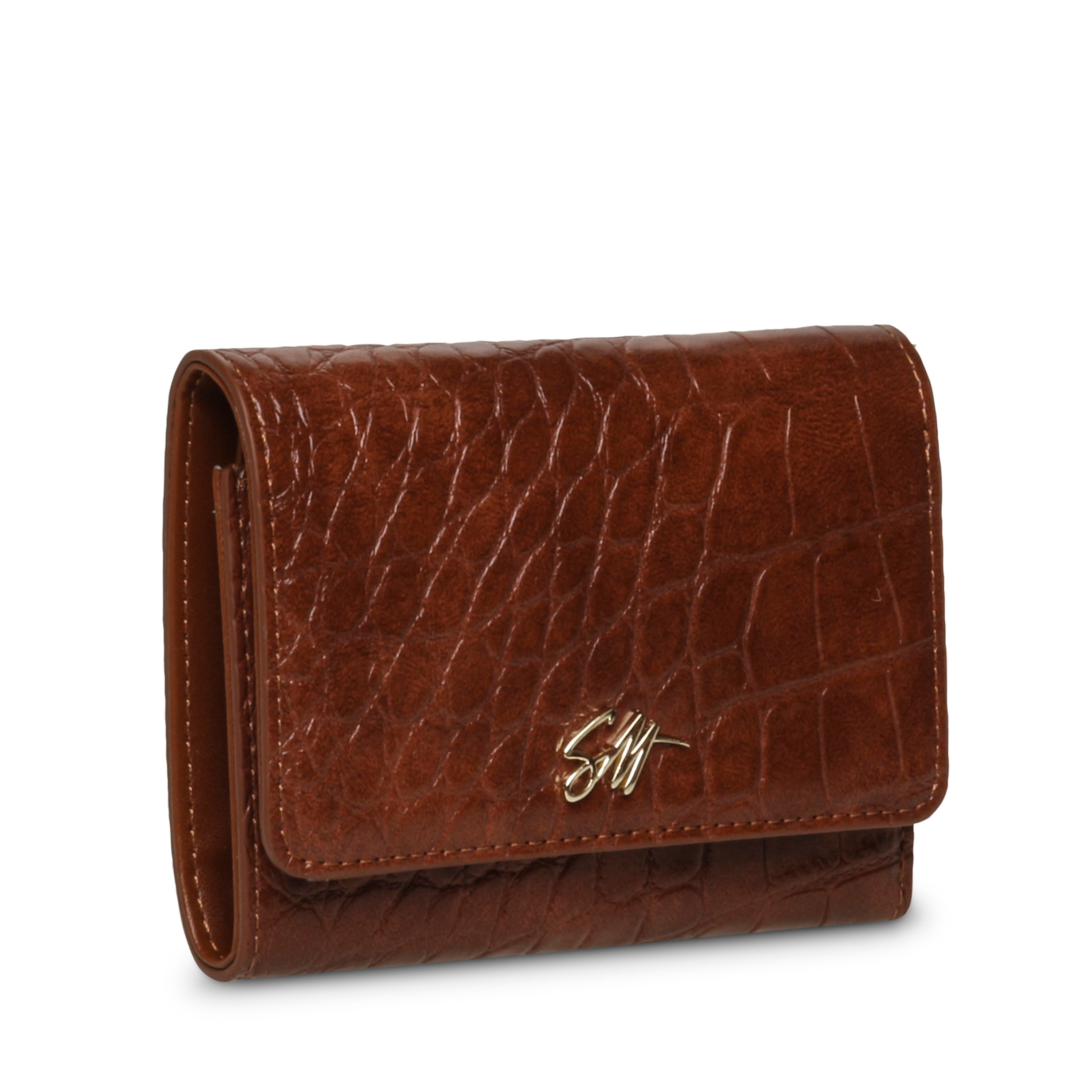 BSOLIS-C COGNAC WALLET - view 2