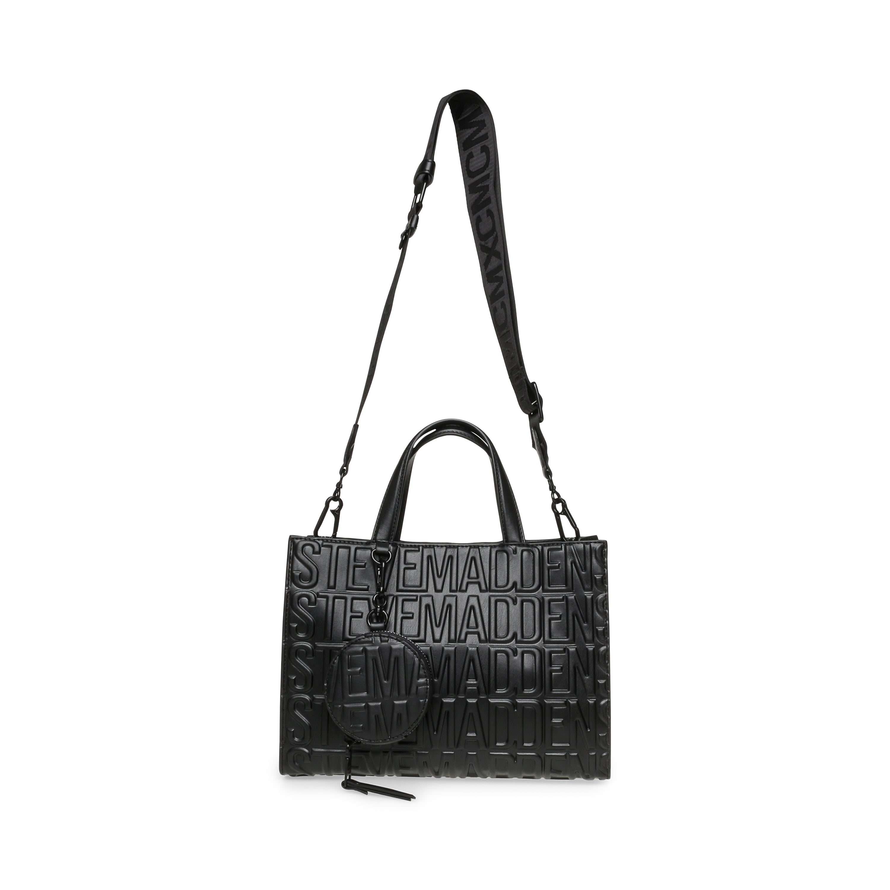 BSPADE BLACK SATCHEL BAG