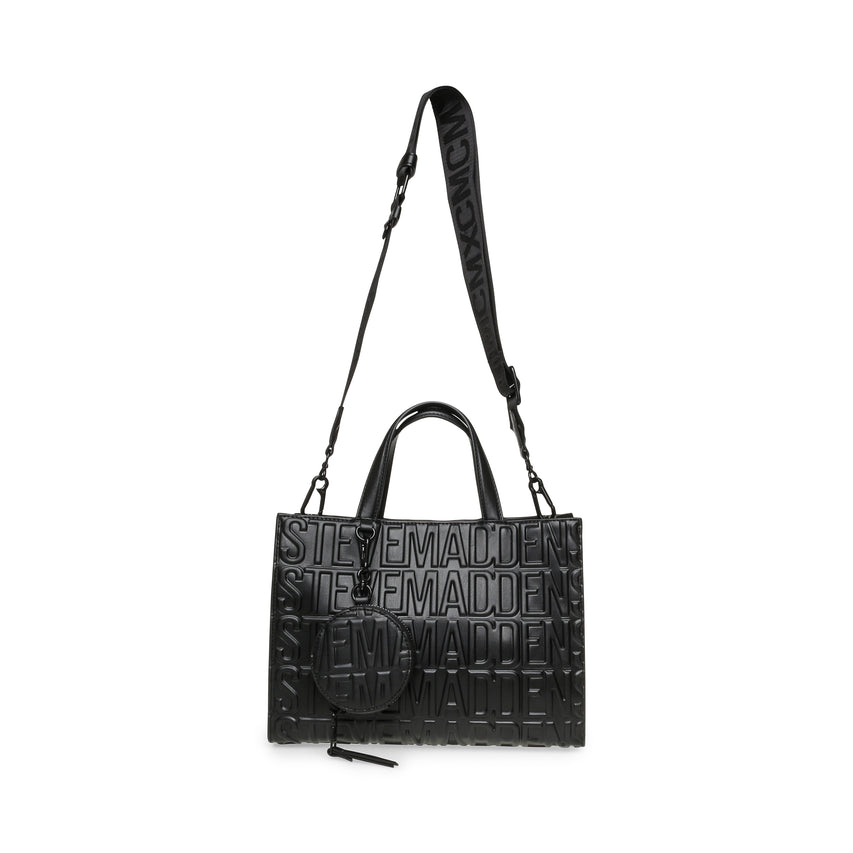BSPADE BLACK SATCHEL BAG