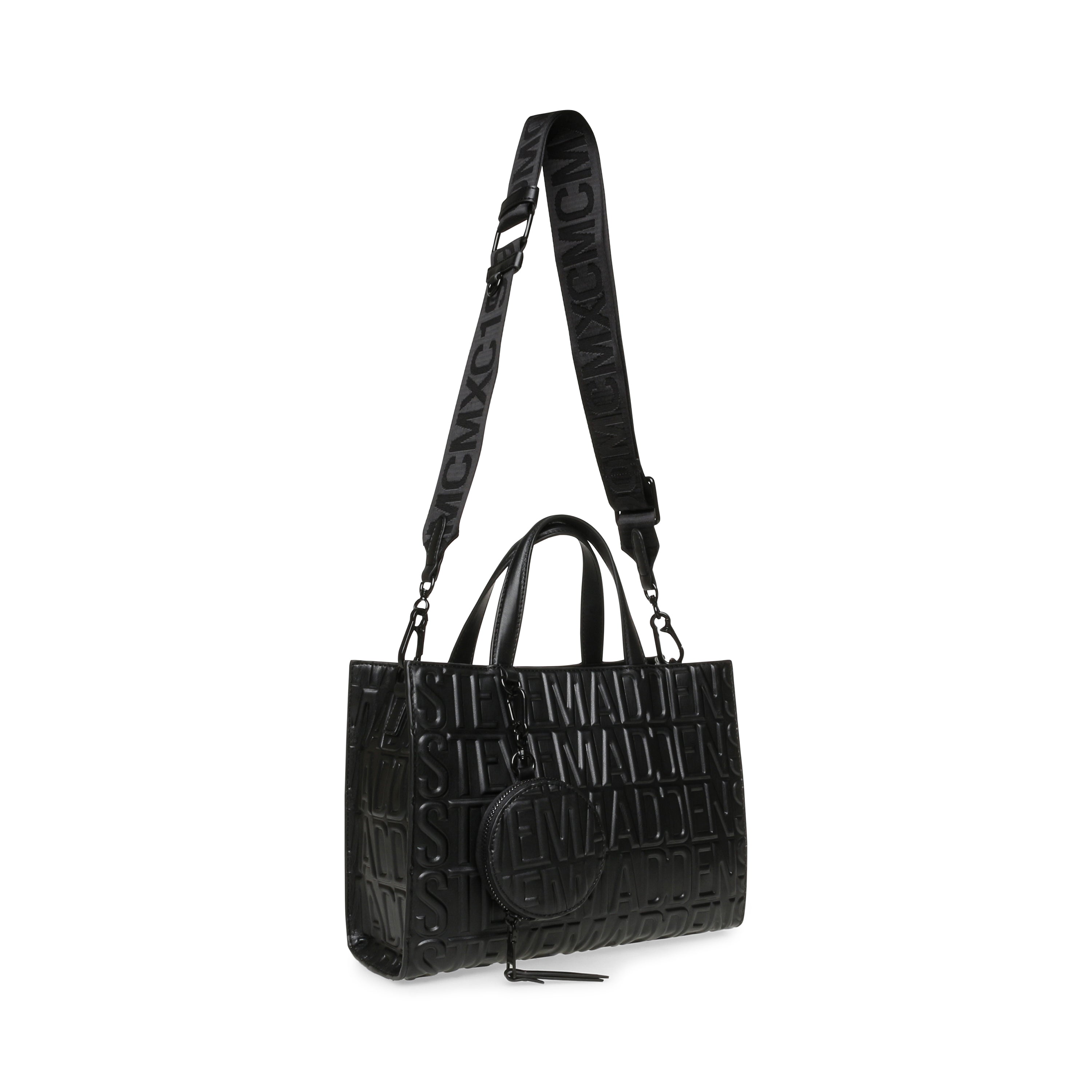 BSPADE BLACK SATCHEL BAG