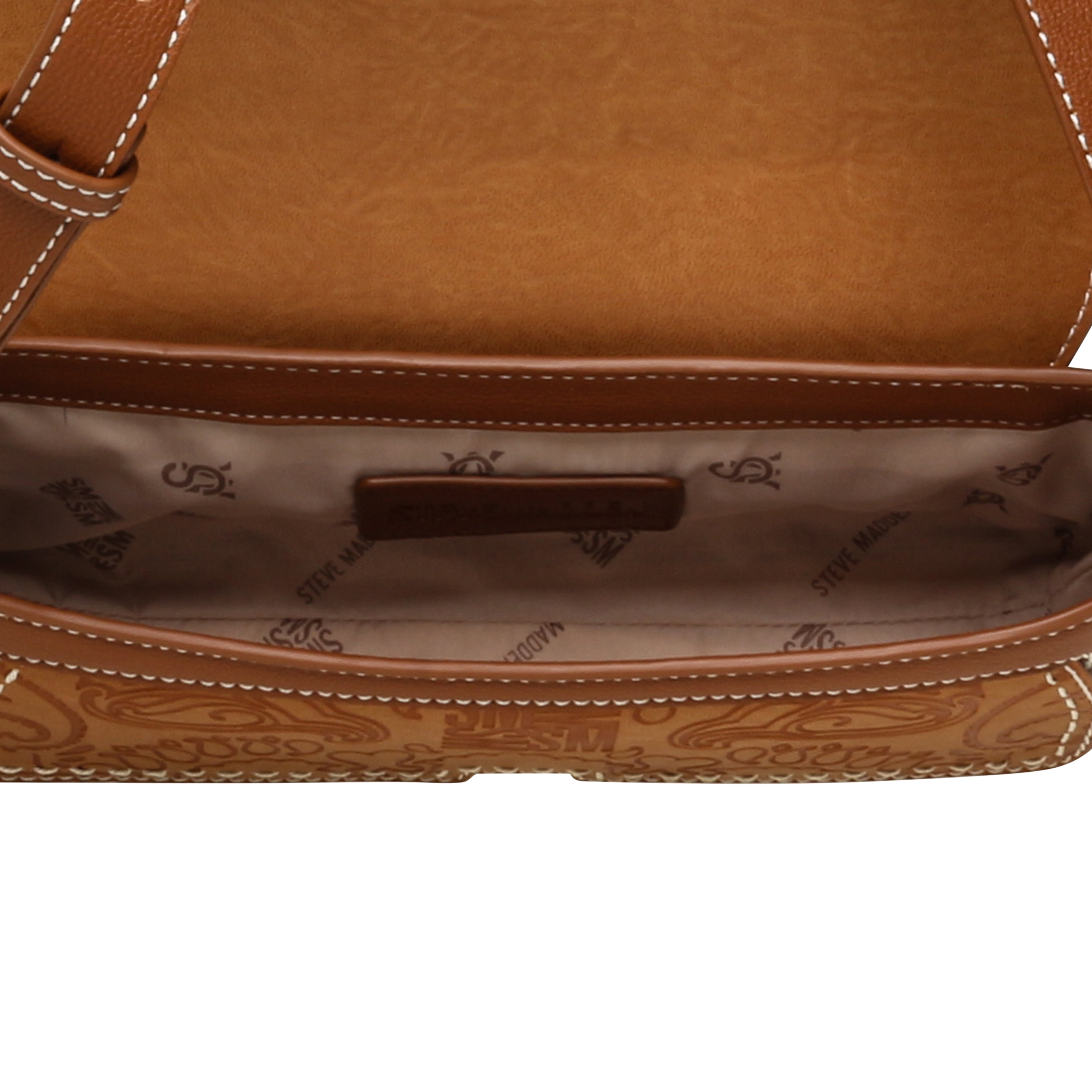 BSPURS COGNAC/GOLD SHOULDER BAG - view 5