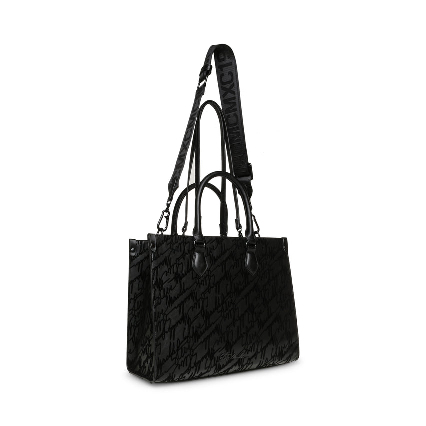 BSTILLER BLACK/BLACK TOTE BAGS