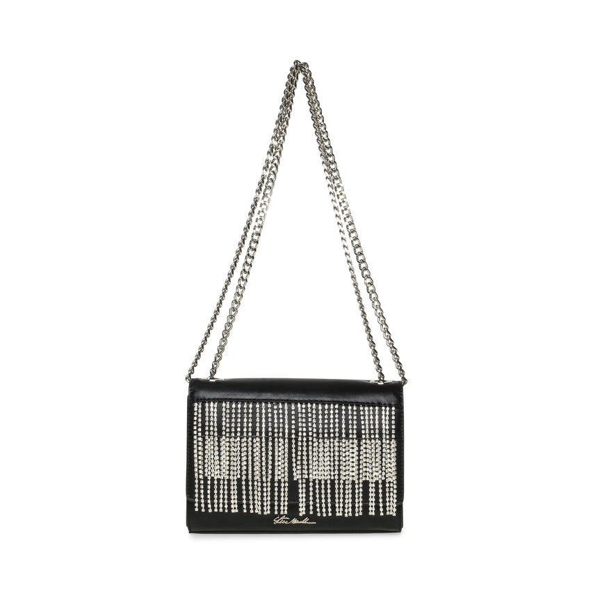 BSWANK BLACK/SILVER SHOULDER BAG