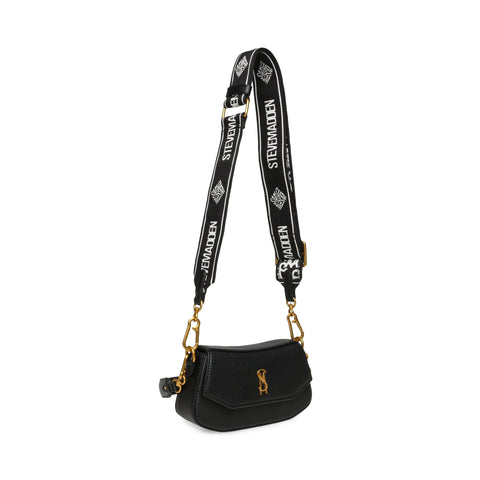 BTAIGA BLACK/GOLD CROSSBODY BAG