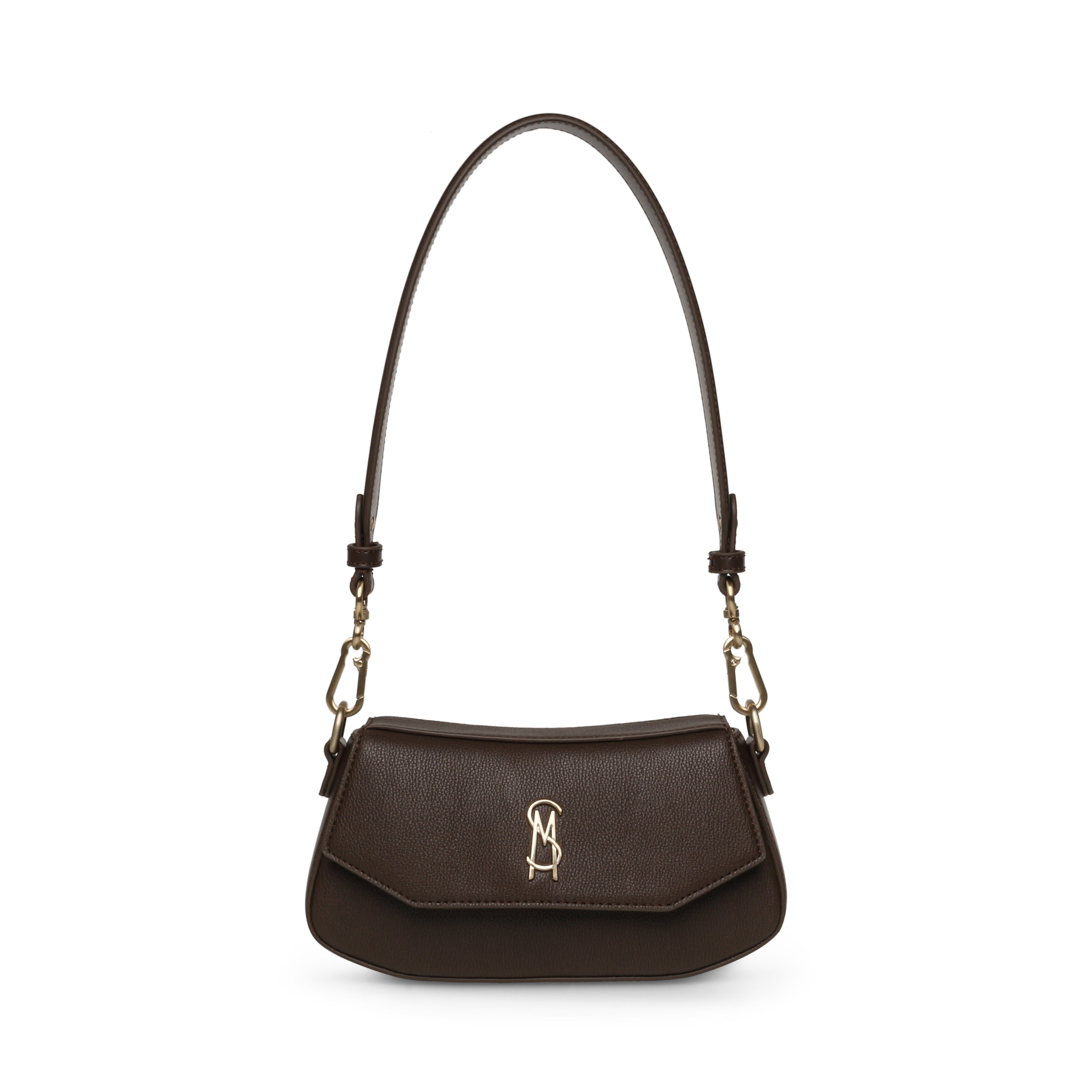 BTAIGA CHOC/GLD CROSSBODY BAG