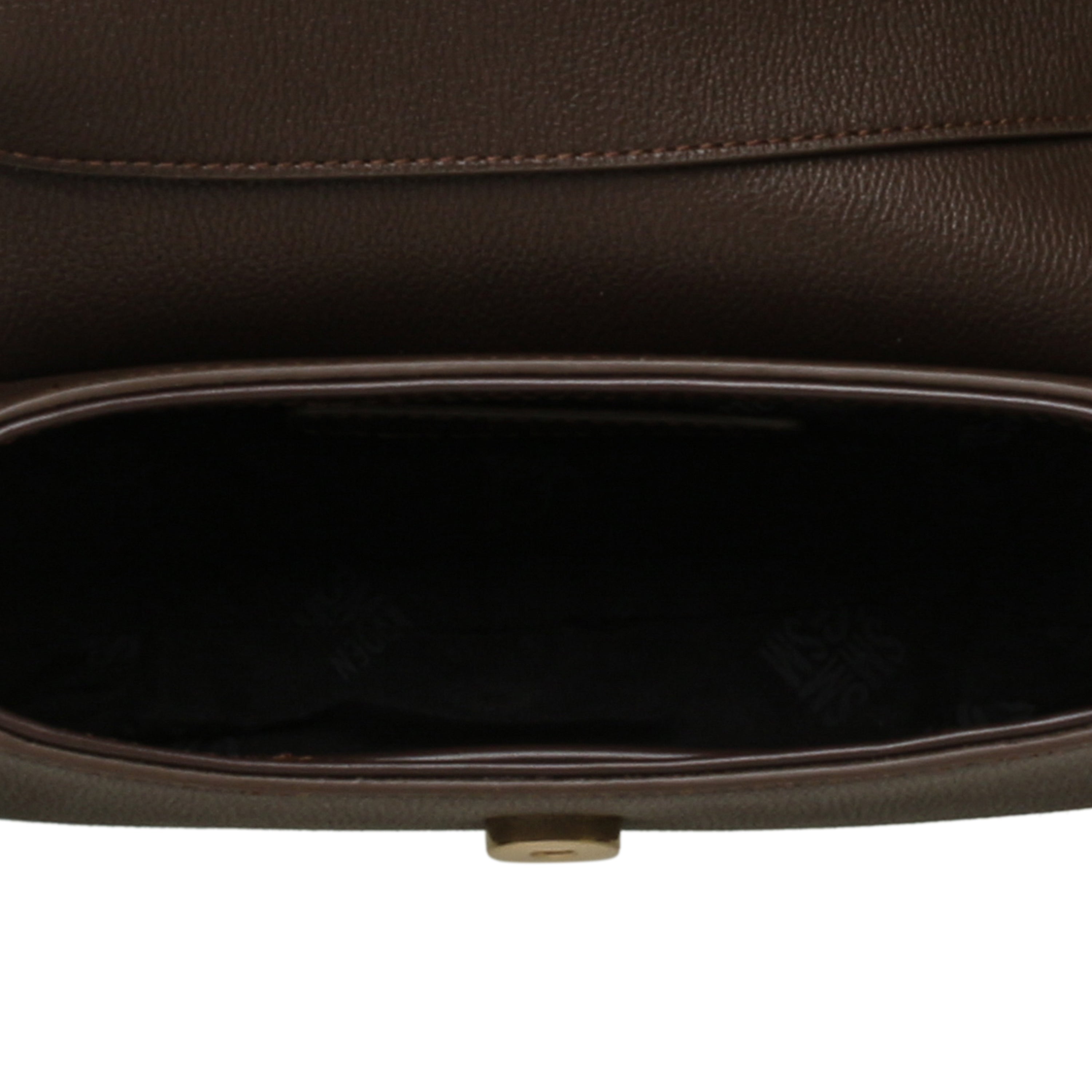 BTAIGA CHOC/GLD CROSSBODY BAG
