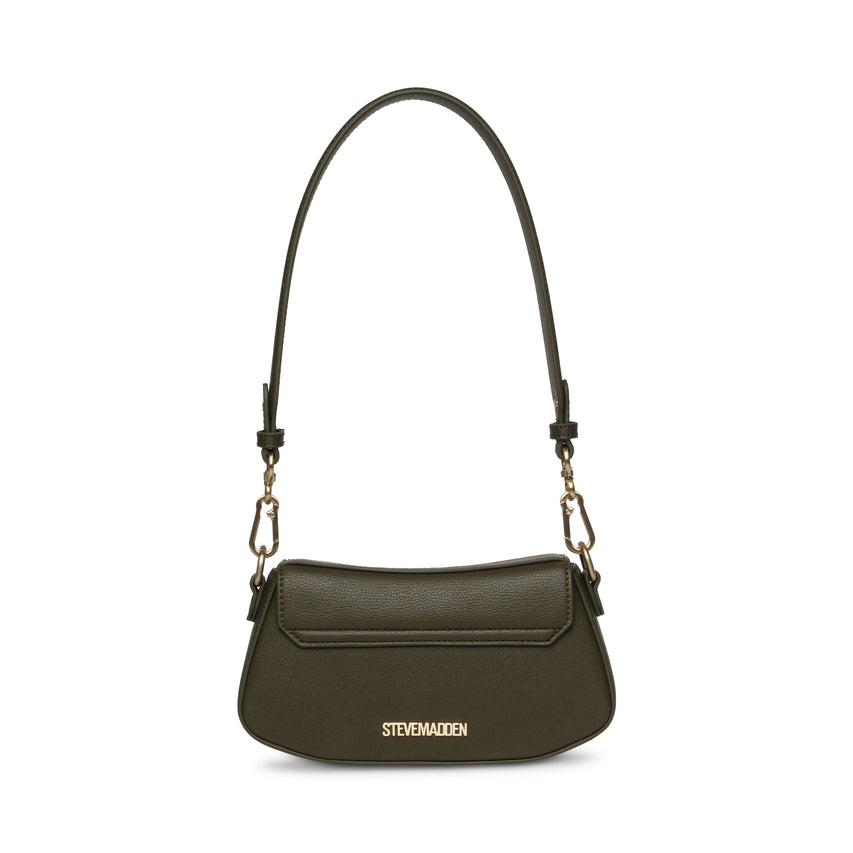 BTAIGA OLIVE/GOLD CROSSBODY BAG