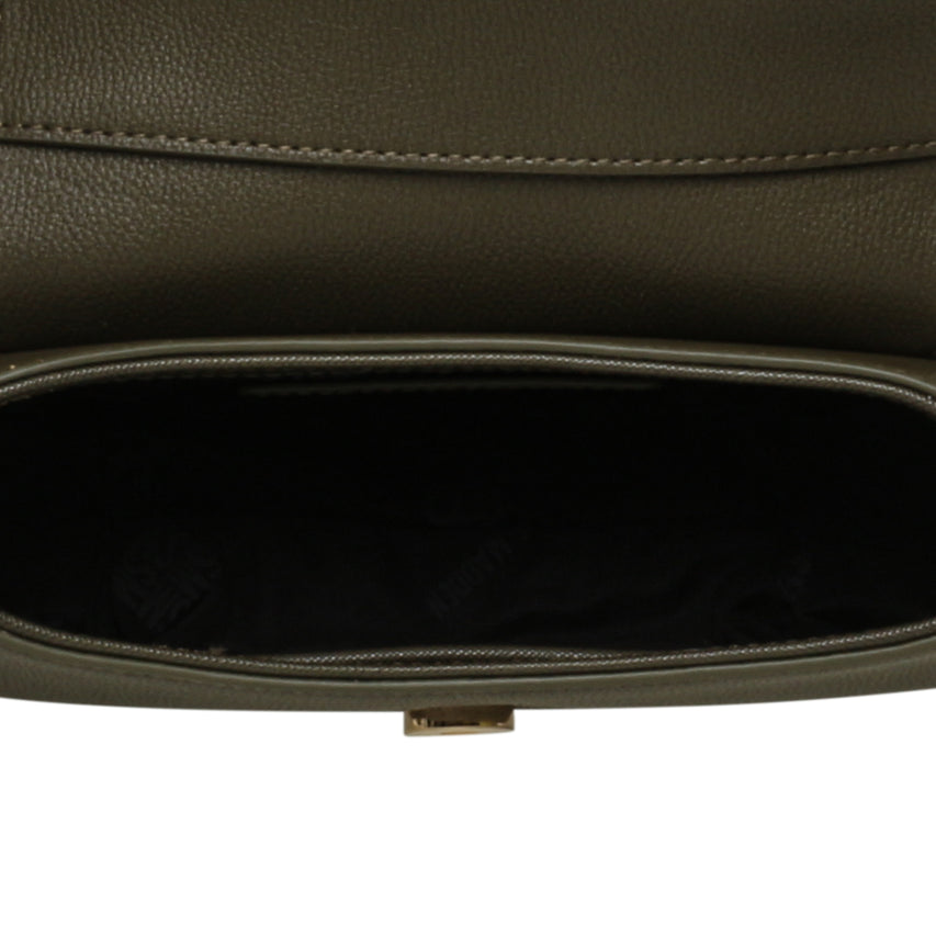 BTAIGA OLIVE/GOLD CROSSBODY BAG