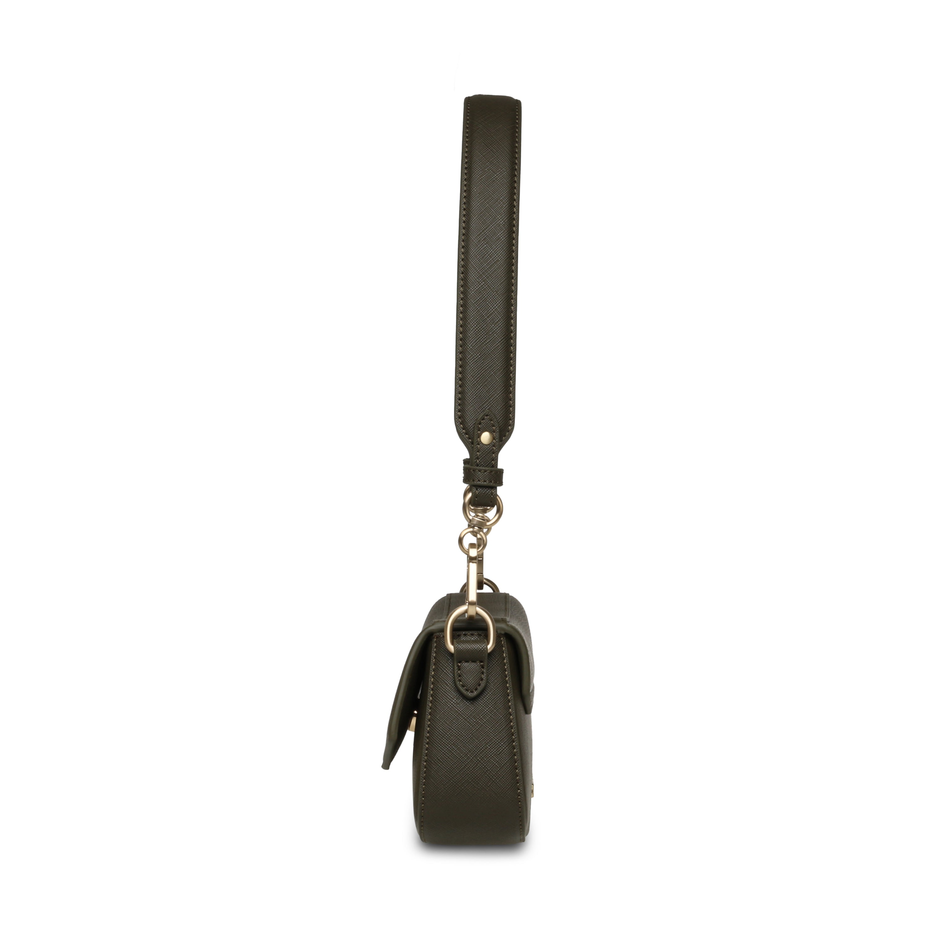 BTAIGA OLIVE/GOLD CROSSBODY BAG