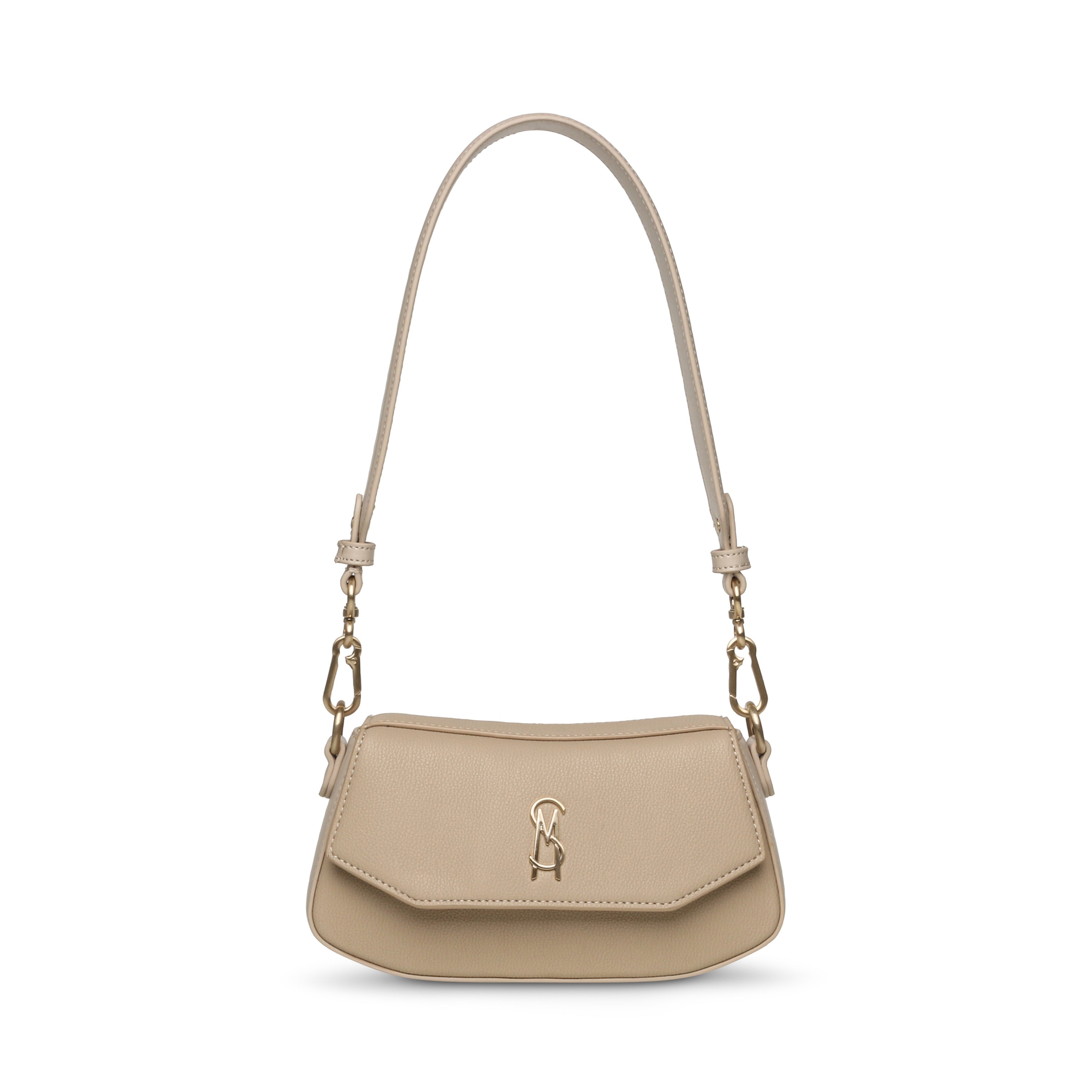 BTAIGA TAN/GOLD CROSSOBODY BAG