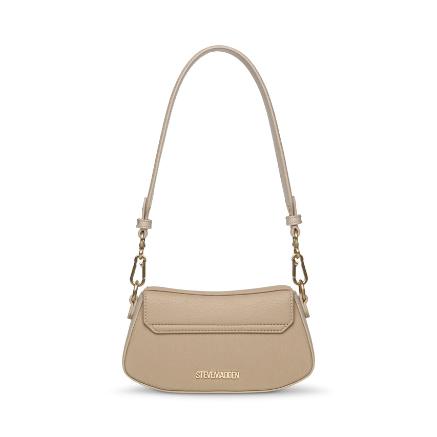 BTAIGA TAN/GOLD CROSSOBODY BAG
