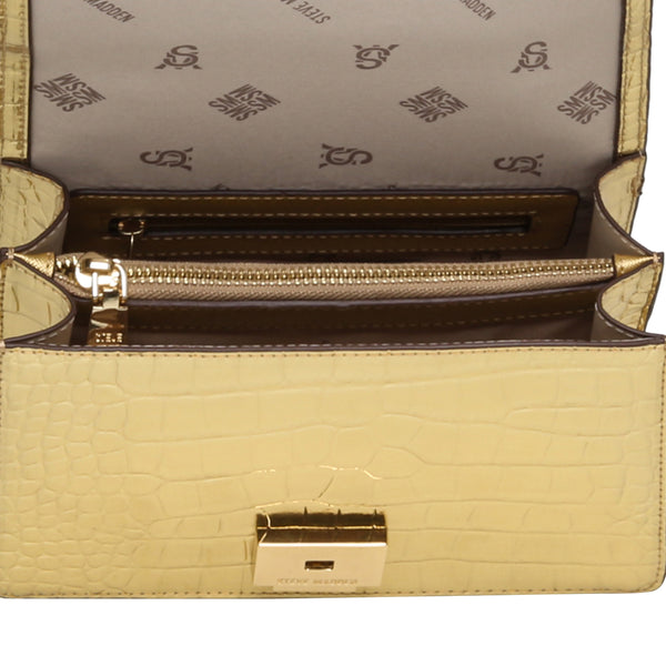 BTROYA GOLD CROSSBODY BAG