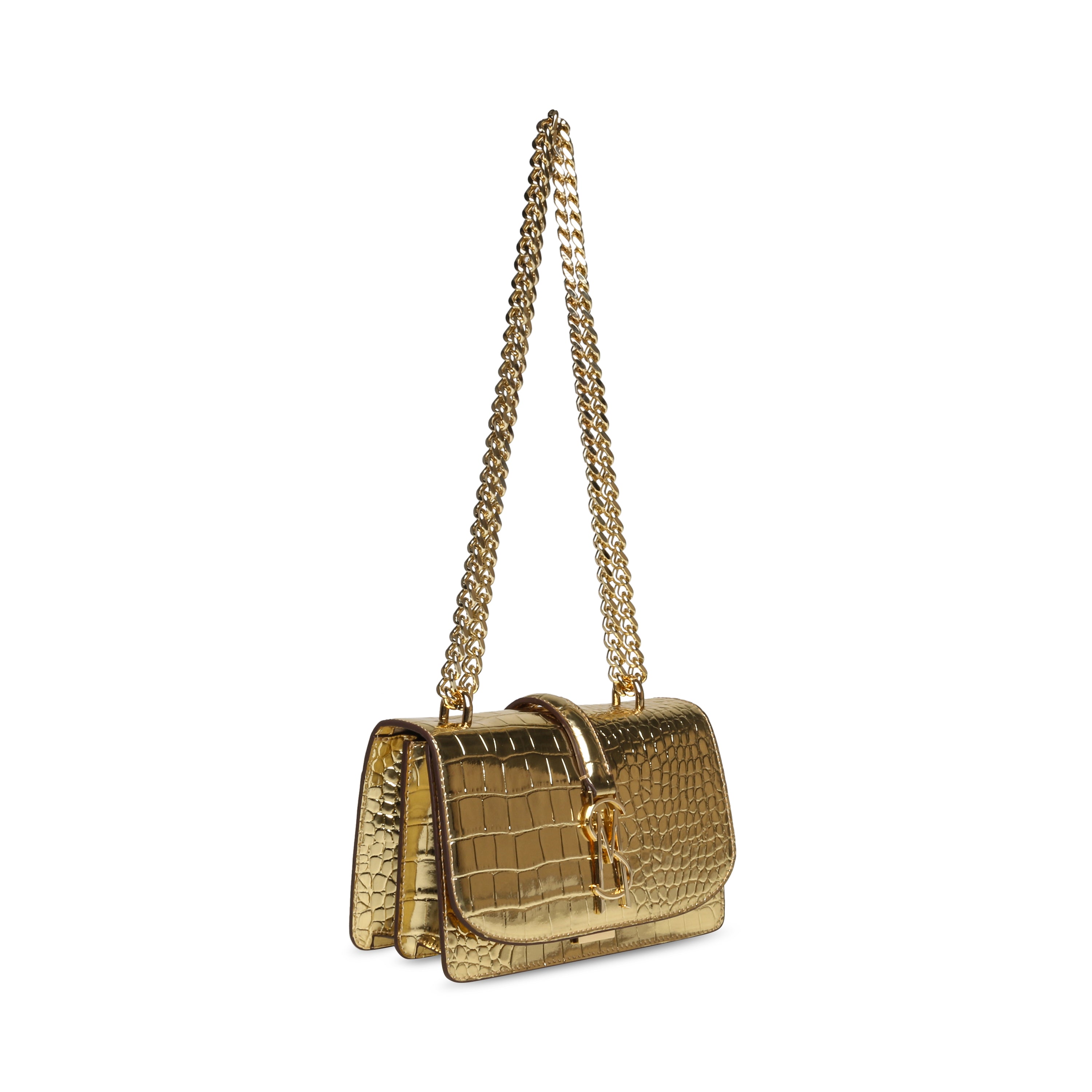 BTROYA GOLD CROSSBODY BAG- Hover Image