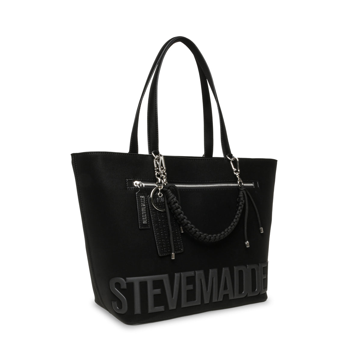 BVELOUR BLACK/SILVER TOTE BAG - view 2