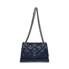 BVOLTURI NAVY SHOULDER BAG