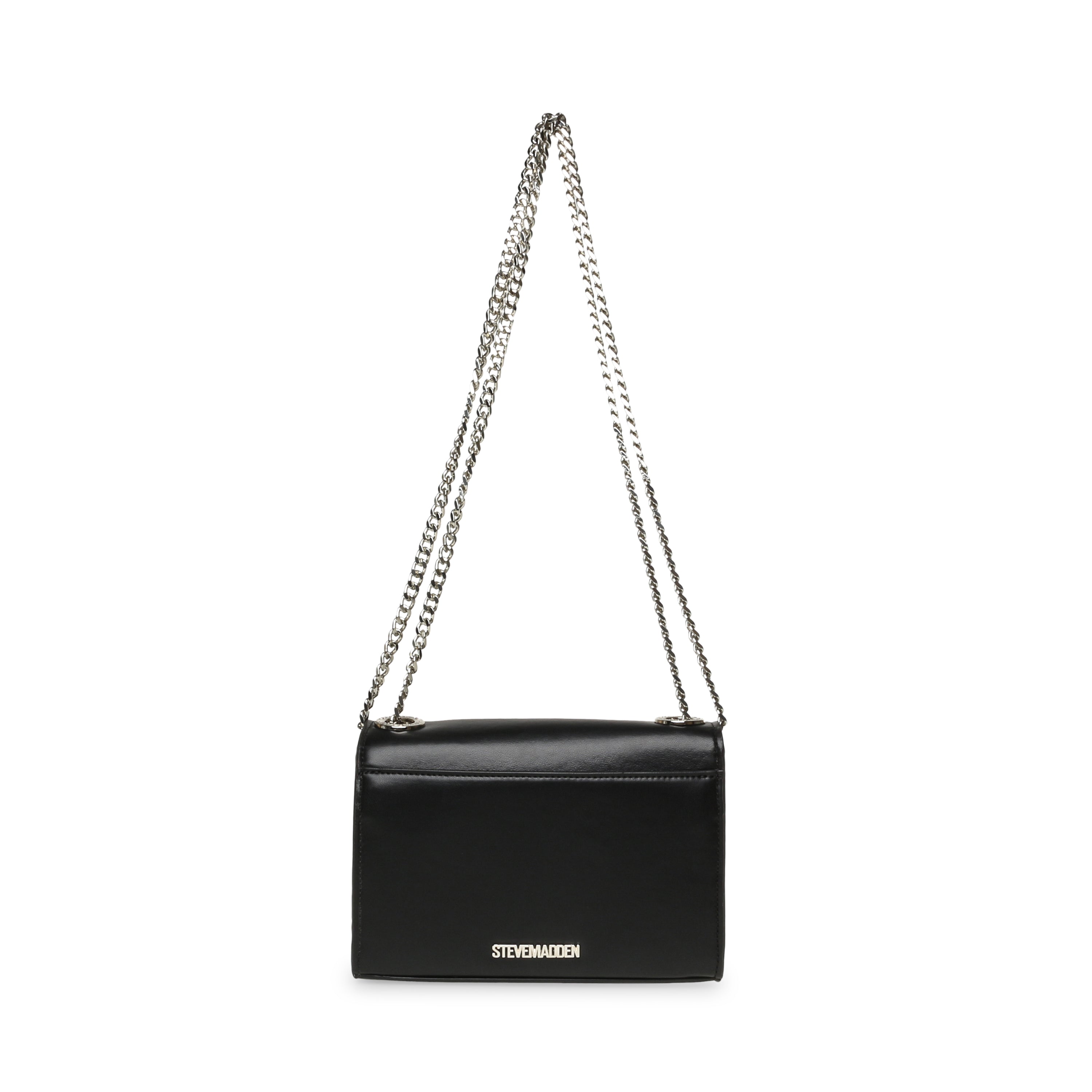 BZOIE BLACK/SILVER CROSSBODY BAG