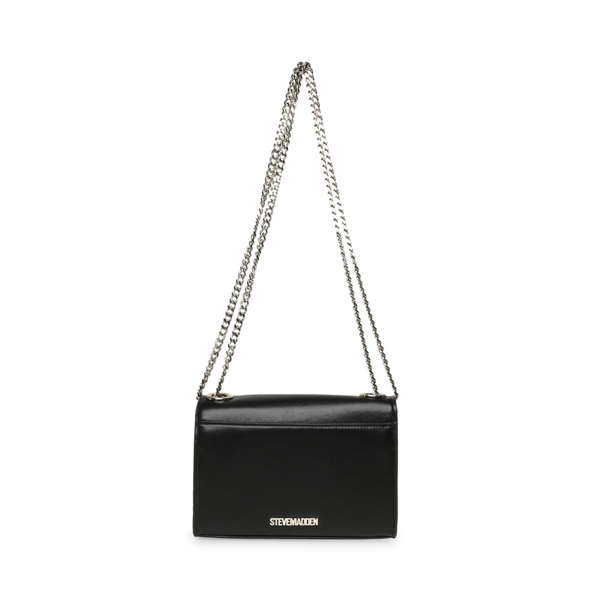 BZOIE BLACK/SILVER CROSSBODY BAG