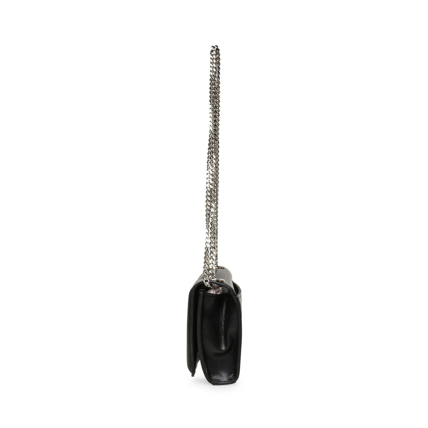 BZOIE BLACK/SILVER CROSSBODY BAG