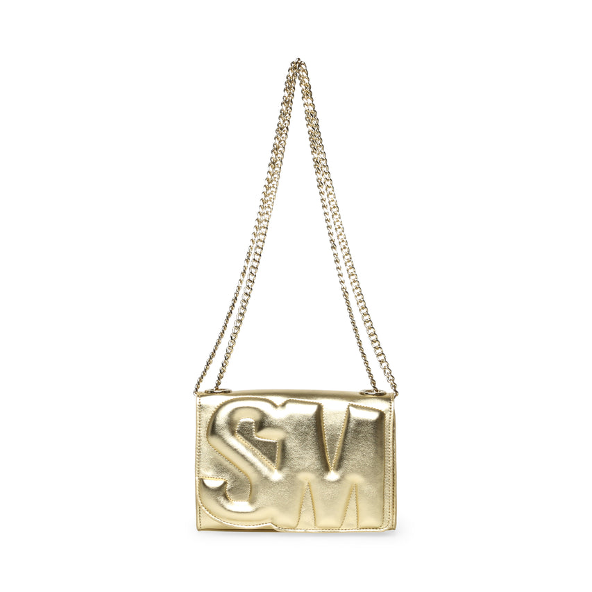 BZOIE GOLD CROSSBODY BAG