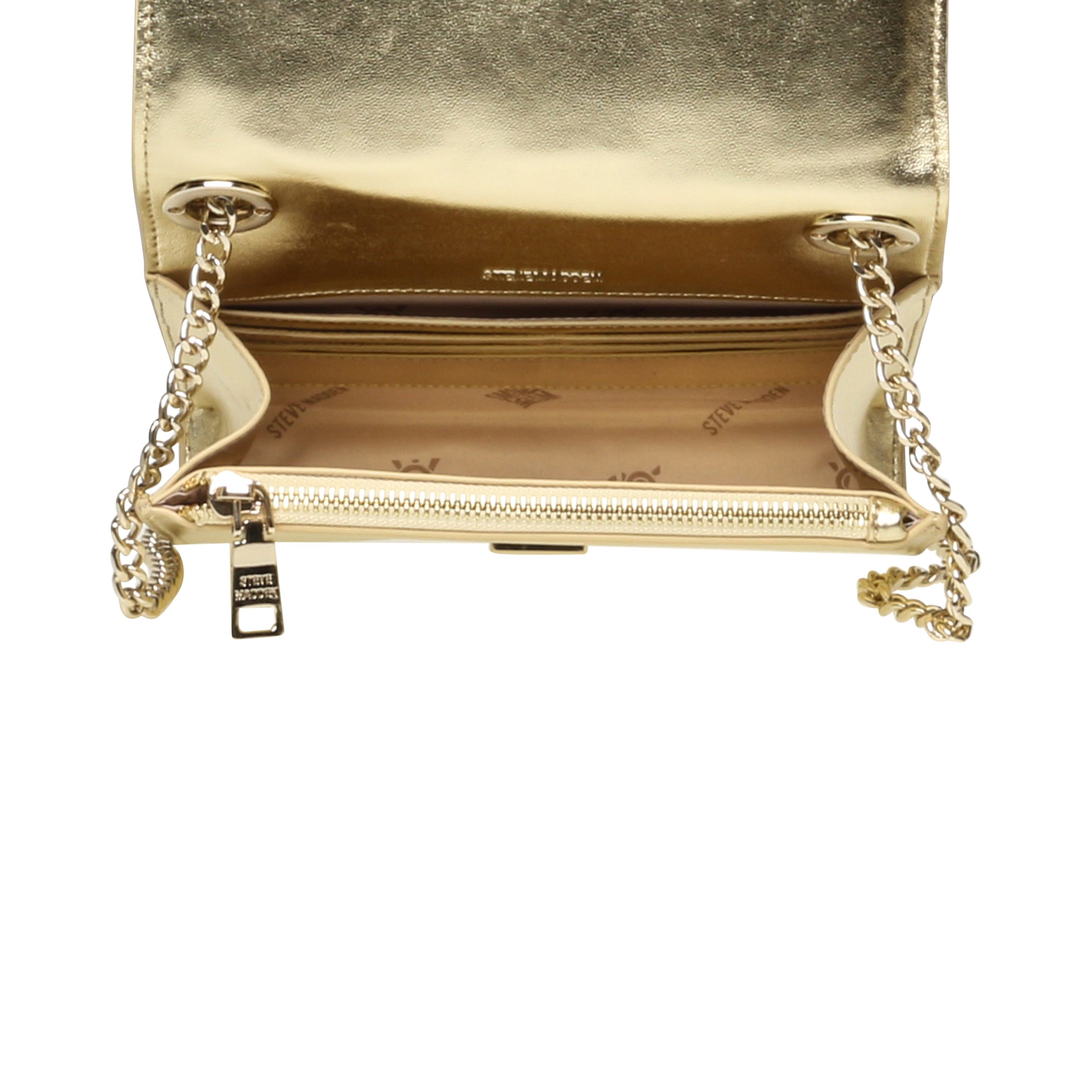 BZOIE GOLD CROSSBODY BAG