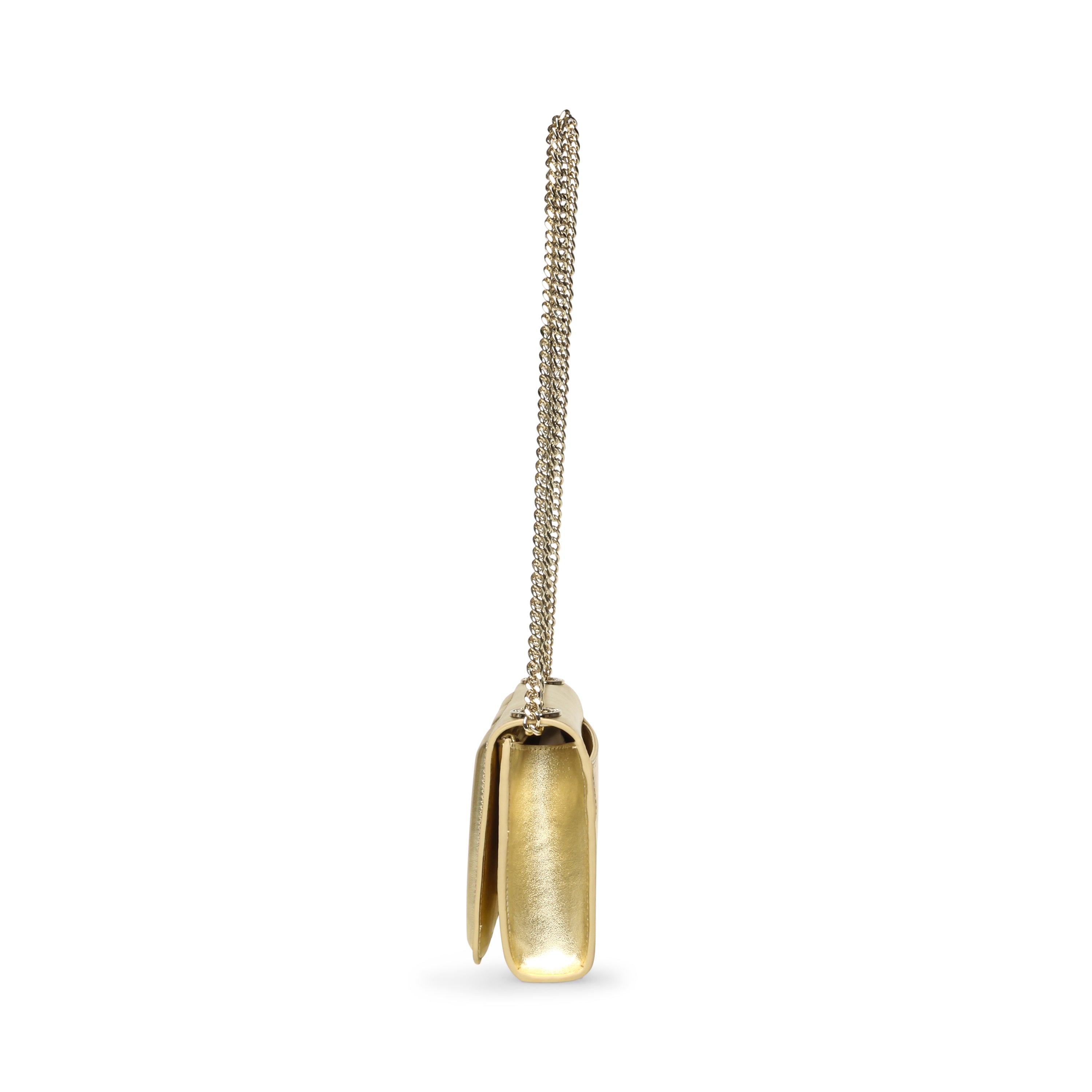 BZOIE GOLD CROSSBODY BAG