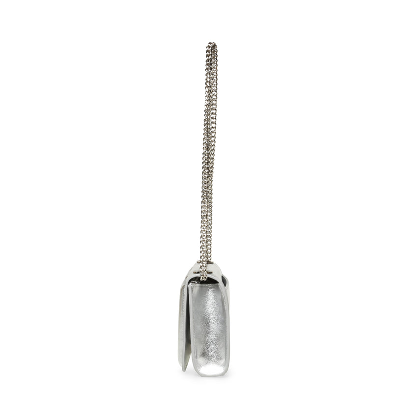 BZOIE SILVER CROSSBODY BAG