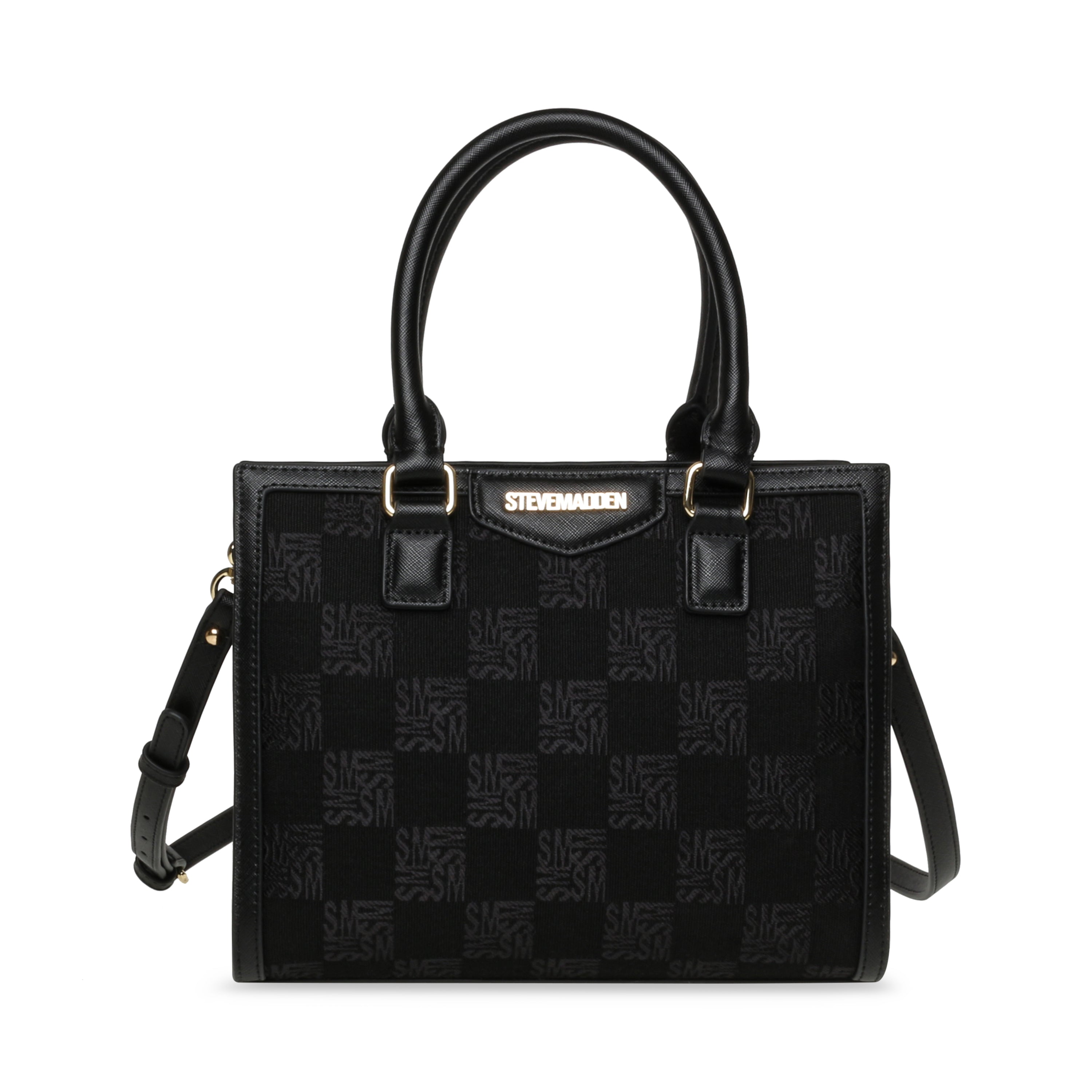 BJAYDE-5 BLACK SATCHEL BAG