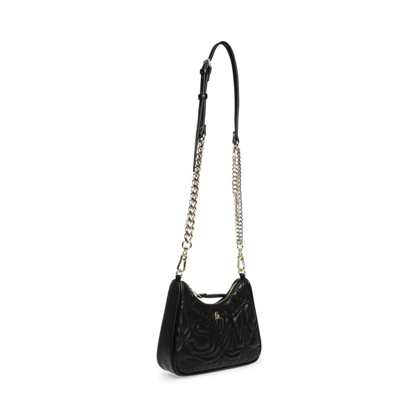 BLIMITED BLACK/GOLD TOP HANDLE BAG