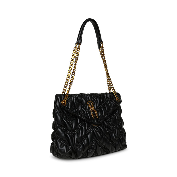 BRITTA-G BLACK/GOLD SHOULDER BAG