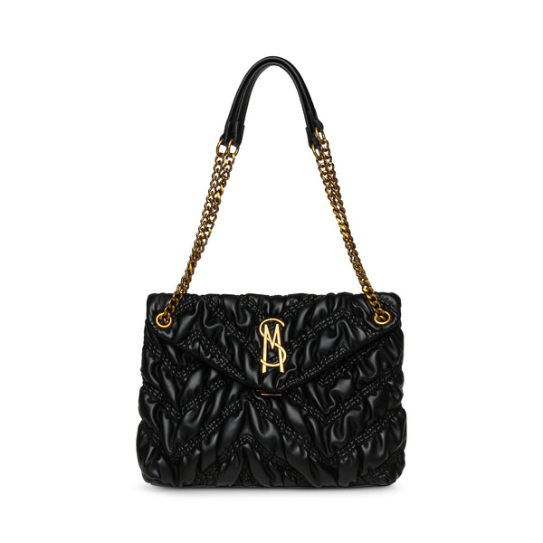 BRITTA-G BLACK/GOLD SHOULDER BAG