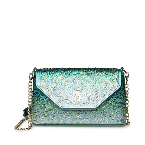 BRETROS TEAL MULTI CLUTCH