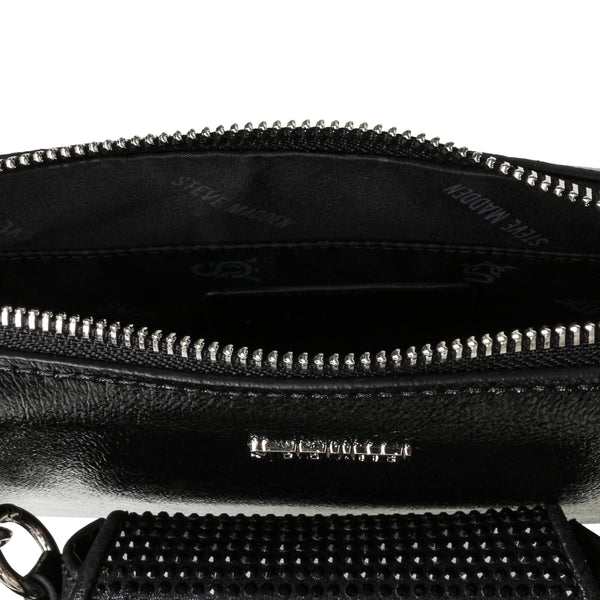 BNAIM-R BLACK/SILVER CROSSBODY BAG