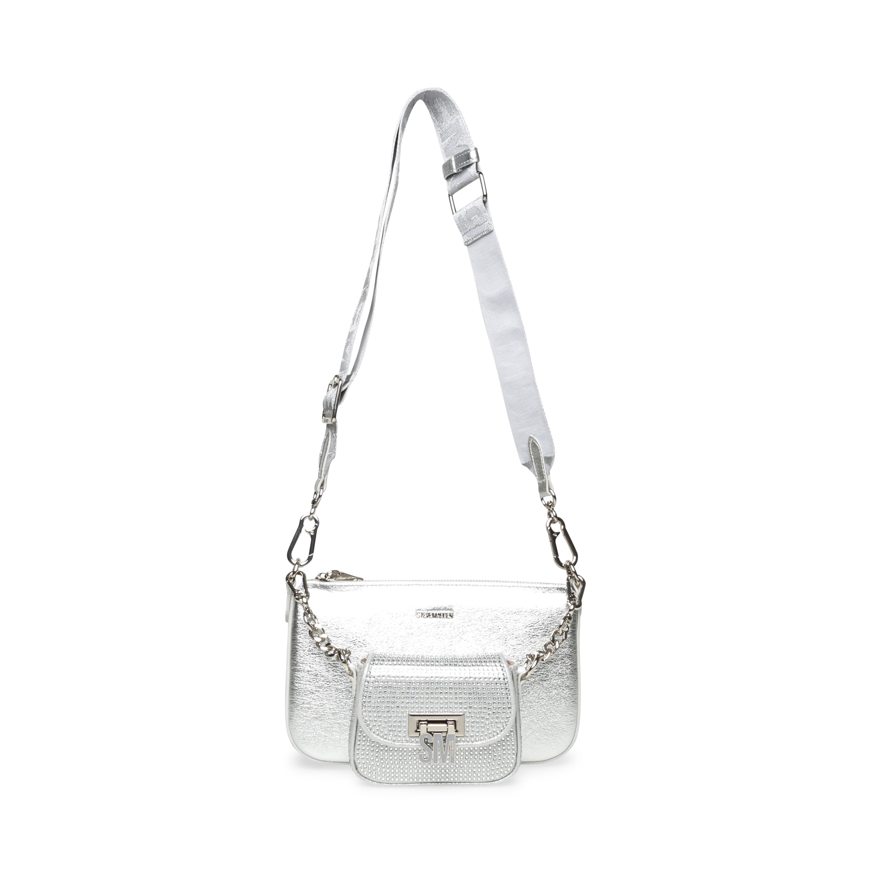 BNAIM-R SILVER CROSSBODY BAG