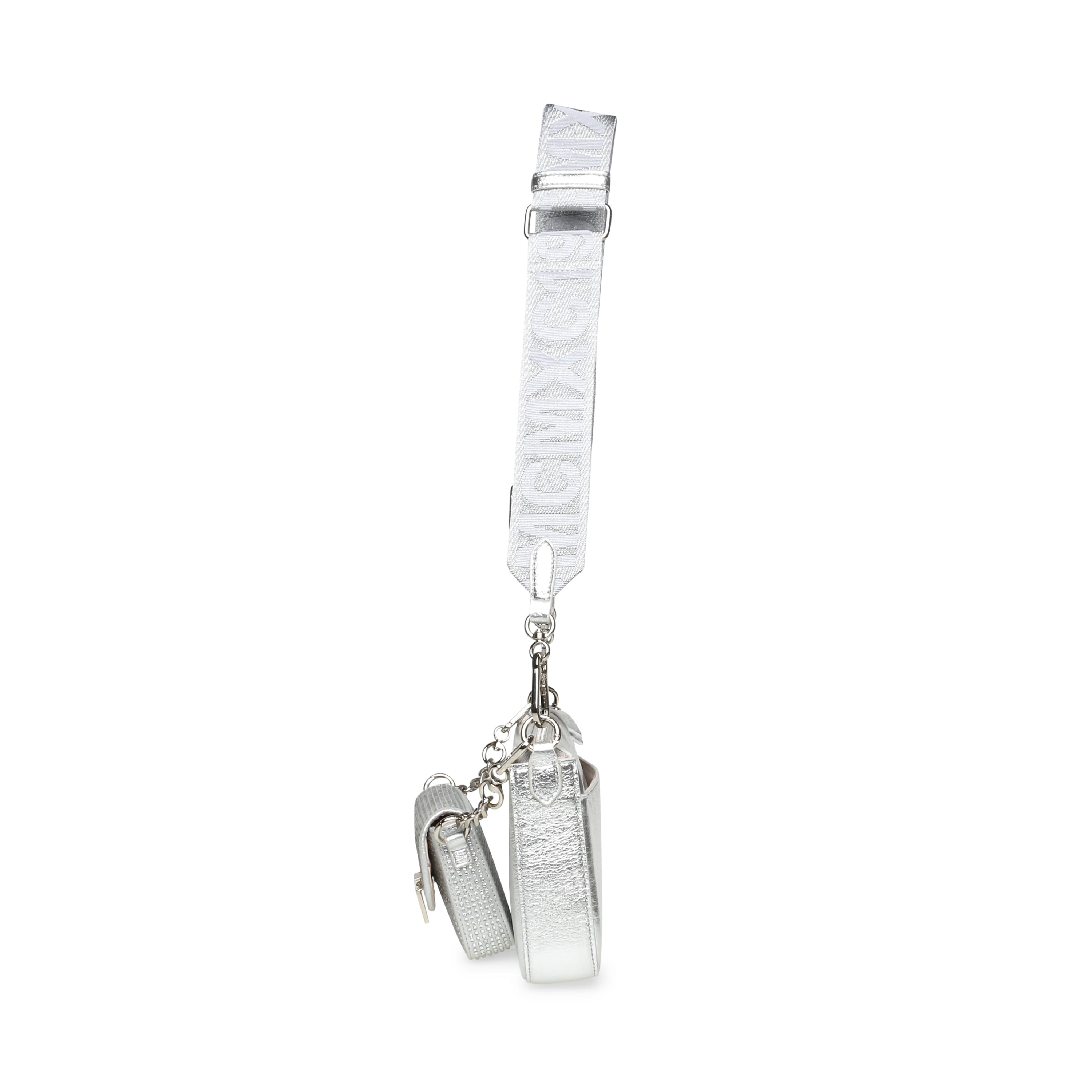 BNAIM-R SILVER CROSSBODY BAG- Hover Image