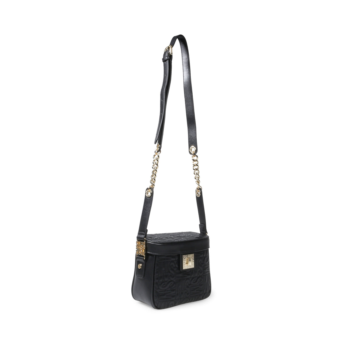 BALLIE BLK/GUNMET CROSSBODY BAG - view 2
