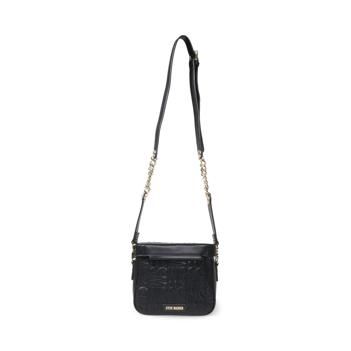 BALLIE BLK/GUNMET CROSSBODY BAG - view 4